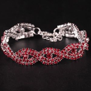 🔥🔥Red Crystal Bracelet